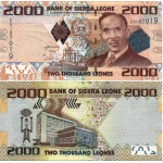 Serra Leoa 2000 Leones 2010